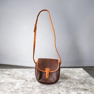 Etro classic Paisley canvas Crossbody Bag with Tan Trim